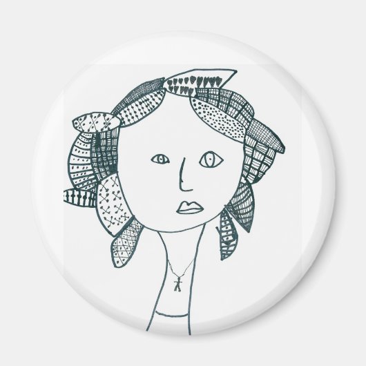 Grace Miller-Hecht Magneet (Voorkant)