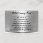 Grace Monroe Double Scissors Professional II Visitekaartje (Achterkant)