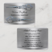 Grace Monroe Double Scissors Professional Visitekaartje (Voorkant / Achterkant)