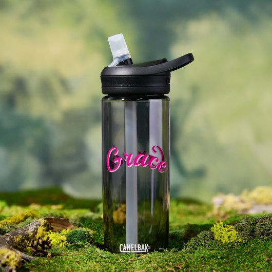 Grace Naam In Passie Roze, Waterfles (Buiten (Gedraaid) )