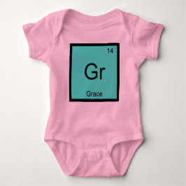 Grace Name Chemistry Element Periodic Table Romper