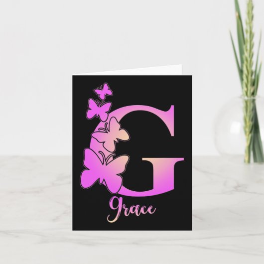 Grace nieuw schooljaar kaart (Voorkant)