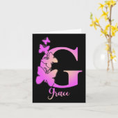 Grace nieuw schooljaar kaart (Gele Bloem)