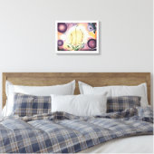 Grace of Filigree Canvas Afdruk (Insitu (Slaapkamer))