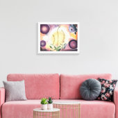 Grace of Filigree Canvas Afdruk (Insitu (Woonkamer))