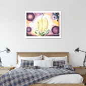 Grace of Filigree Canvas Afdruk (Insitu (Slaapkamer))