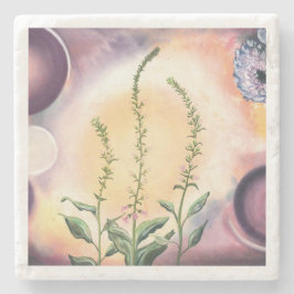 Grace of Filigree ( handgemalte Pastellkunst ) Stenen Onderzetter