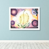 Grace of Filigree - Leinwand Canvas Afdruk (Insitu (Houten vloer))