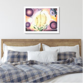 Grace of Filigree - Leinwand Canvas Afdruk (Insitu (Slaapkamer))