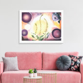 Grace of Filigree - Leinwand Canvas Afdruk (Insitu (Woonkamer))