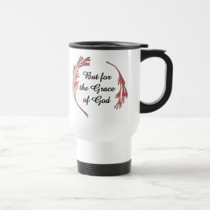 Grace of God Recovery Slogan Inspirerend Gezegde Reisbeker