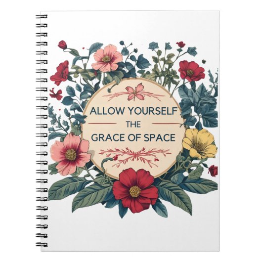 Grace of Space Spiral Notitieboek (Voorkant)