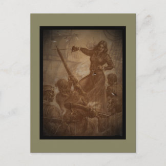 Grace O'Malley Pirate Queen Briefkaart