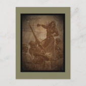 Grace O'Malley Pirate Queen Briefkaart (Voorkant)