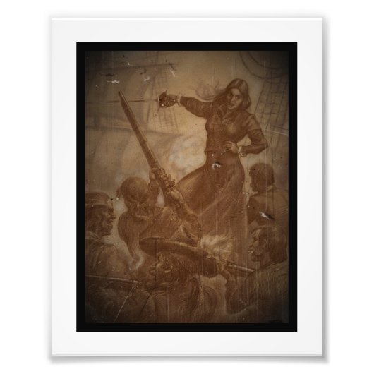 Grace O'Malley Pirate Queen Foto Afdruk (Voorkant)