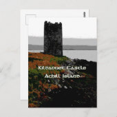 Grace O'Malley's Castle on Achill Island Briefkaart (Voorkant / Achterkant)
