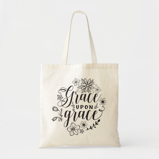 Grace on Grace Tote Bag (Voorkant)