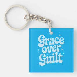 Grace Over Guilt Acryl Sleutelhanger