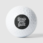 Grace Over Guilt Golfballen (Voorkant)