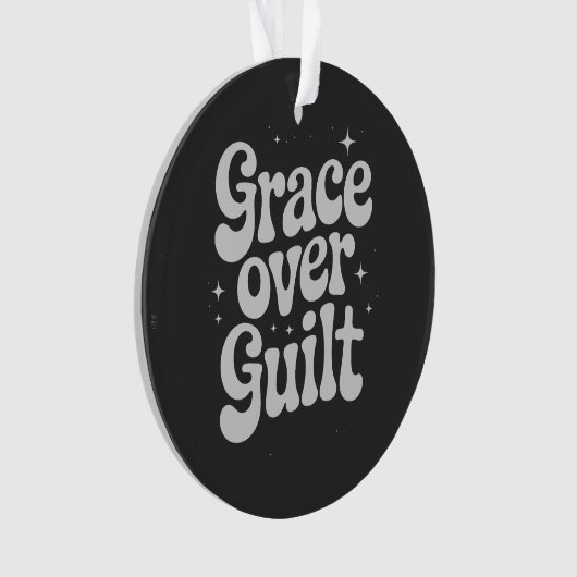 Grace Over Guilt Ornament (voorkant)