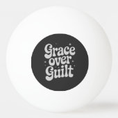 Grace Over Guilt Pingpongbal (Voorkant)
