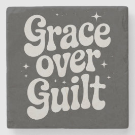 Grace Over Guilt Stenen Onderzetter