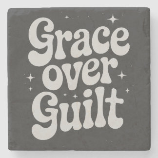 Grace Over Guilt Stenen Onderzetter