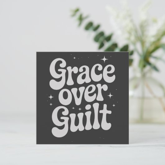 Grace over schuldgroet (Staand voorkant)