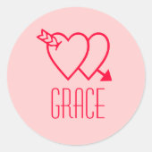 Grace Ronde Sticker (Voorkant)
