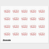 Grace Ronde Sticker (Vel)
