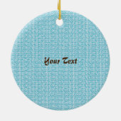 Grace Roos Christelijk Cross Ornament (Achterkant)