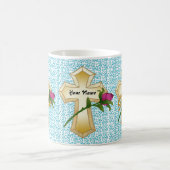 Grace Roos Christelijk Kruis mok (Center)