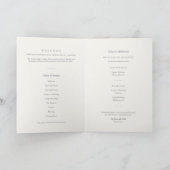 Grace Stone Minimal Cross Gevouwen Doop Programma (Binnen)