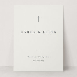 Grace Stone Minimal Cross Kaarten & Cadeaus Tafelk