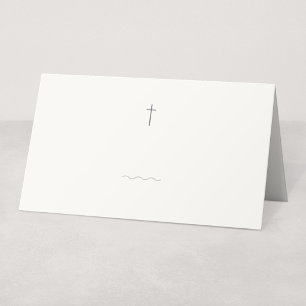 Grace Stone Religieuze Plaatskaart of Buffettafelk Plaatskaartje