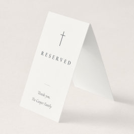 Grace Stone Religieuze Reserveringskaart Visitekaartje