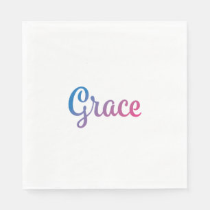 Grace Stylish Cursive Servet