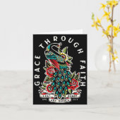 Grace Through Faith Lest Any Should Boast Pea Chri Kaart (Gele Bloem)