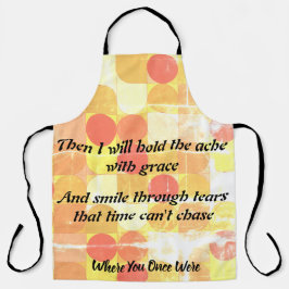 Grace Through the Ache, Cooking with Heart Schort