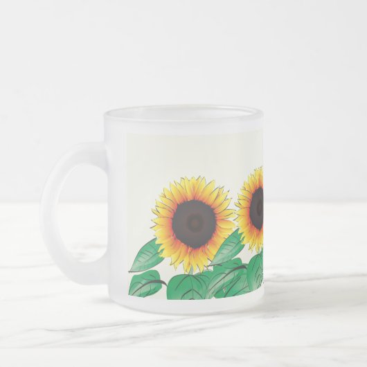 Grace Under Pressure: Inspirerende Zonnebloem Quot Matglas Koffiemok (Links)