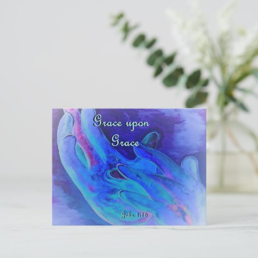 Grace Upon Grace Briefkaart (Staand voorkant)