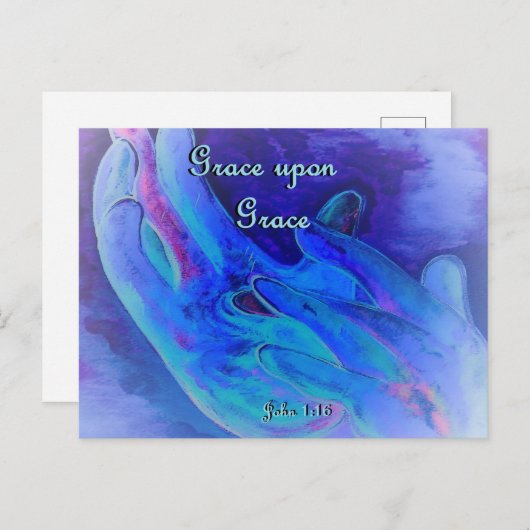 Grace Upon Grace Briefkaart (Voorkant / Achterkant)