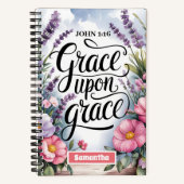 Grace Upon Grace Christelijk Women Journal Notitieboek (Voorkant)