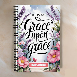Grace Upon Grace Christelijk Women Journal Notitieboek