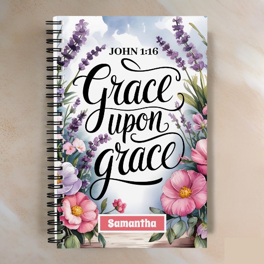 Grace Upon Grace Christelijk Women Journal Notitieboek