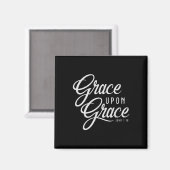 Grace Upon Grace Christelijke Faith Bijbelprijsopg Magneet (Voorkant / Achterkant)