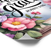 Grace Upon Grace - Christelijke muurkunst voor vro Poster (Hoek)