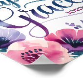 Grace Upon Grace Christelijke muurkunstprint Poster (Hoek)