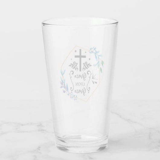 Grace Upon Grace Glas (Achterkant)