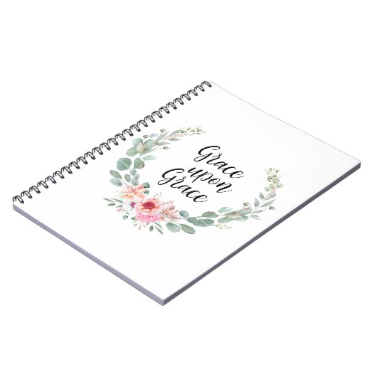 GRACE UPON GRACE NOTITIEBOEK (Linkerzijde)